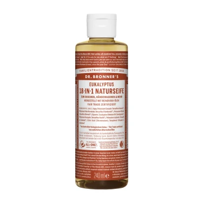 Abbildung von Dr. Bronner ́s 18IN1 Natural SOAP Duschgel, Damen, Größe: 240 ml, Eukalyptus