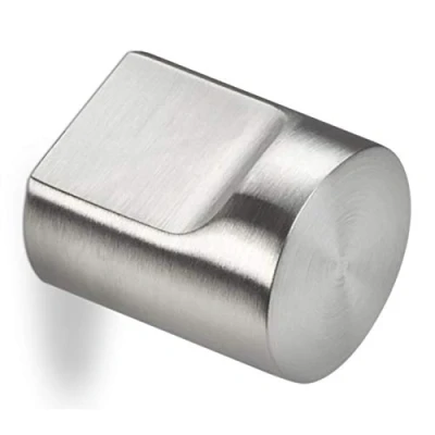 Abbildung von Möbelknopf EK11 Ø 20 x 23 mm echt Edelstahl Schrankknopf Küchenknopf Schubladenknopf von Junker Design