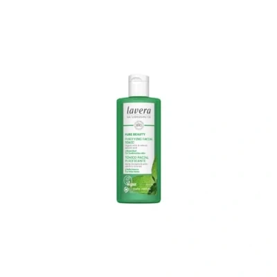 Abbildung von lavera Pure Beauty Purifying Facial Tonic Bio Minze und natürliche Salicylsäure vegan Naturkosmetik Hinterlässt ein gereinigtes Hautgefühl 200 ml
