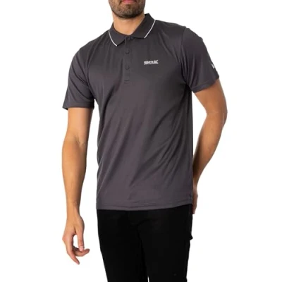 Abbildung von Regatta Herren Maverick V Active Poloshirt T Shirt, dunkelgrau, S