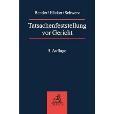 Abbildung von Tatsachenfeststellung vor Gericht