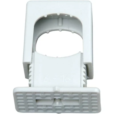 Abbildung von Kopp 343404099 Druck Iso Schellen 6 16 mm, 1 fach, mit M Gewinde, 50 Stück, grau