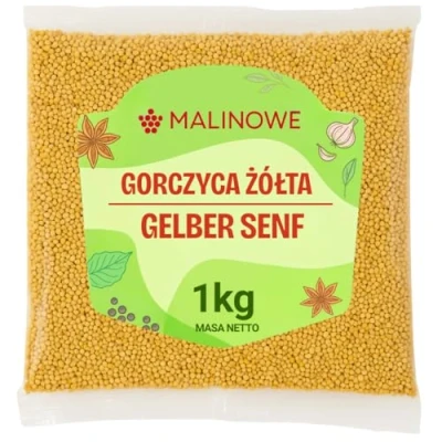 Abbildung von Malinowe Gelbe Senfkörner 1kg
