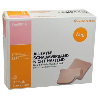 Abbildung von Allevyn Schaumverband 9x11 cm nicht haft 12 St