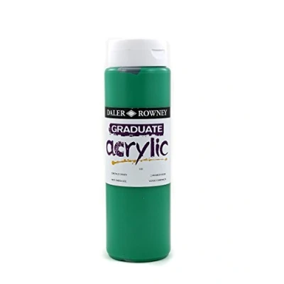 Abbildung von Daler Rowney Graduate Acrylfarbe 500 ml Emerald Green