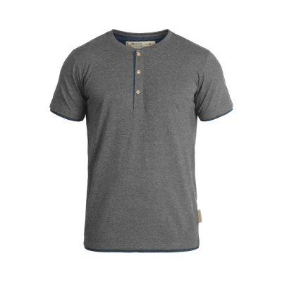 Abbildung von Indicode Jeans TONY Tshirt basic, Herren, Größe: Medium, Grey mix