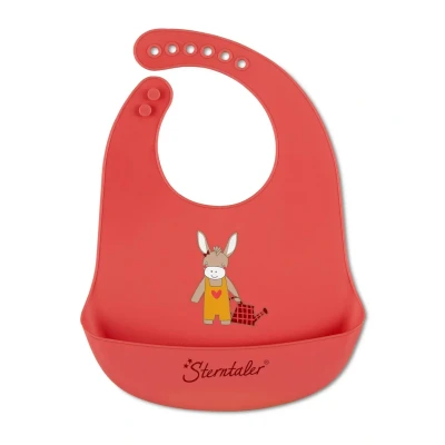 Abbildung von Sterntaler Emmily Lätzchen für Kinder, Größe: One Size, Hellrot