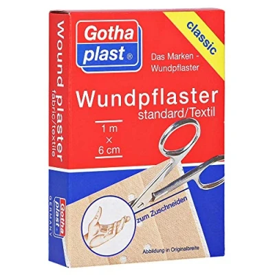 Abbildung von Gothaplast Wundpfl.stand.6 cmx1 m geschnitten