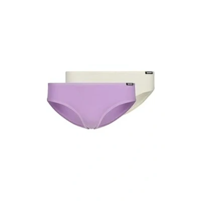 Abbildung von Skiny Mädchen Cotton Essentials 036381 Slip, Purple Selection, 140 (2er Pack)