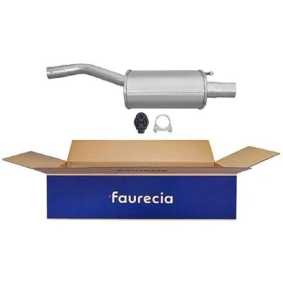 Abbildung von HELLA 8LD 366 030 031 Endschalldämpfer Easy2Fit® Kit hinten einteilig Set mit Anbauteilen für u.a. FORD FOCUS I