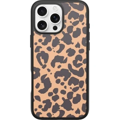 Abbildung von OtterBox Symmetry Series MagSafe Hülle für iPhone 16 Pro Max, stoßfest, sturzsicher, dünne Schutzhülle, 3X mehr Stürze als nach Militärstandard, Animal Print