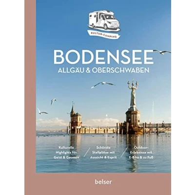Abbildung von Kultur Camping mit dem Wohnmobil. Bodensee, Allgäu &amp; Oberschwaben