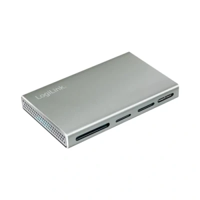 Abbildung von USB 3.2 (Gen1) 5 in 1 Kartenleser für SD/SDHC/SDXC, microSD , MS CF und M2 aus Aluminium