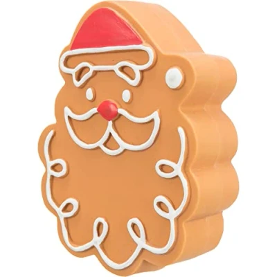 Abbildung von TRIXIE Tierquietschie Xmas Hundespielzeug Lebkuchenfigur