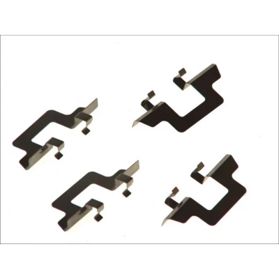 Abbildung von QUICK BRAKE 109 1242 Zubehörsatz, Scheibenbremsbelag CITROËN: C3 I Schrägheck, C2 Enterprise