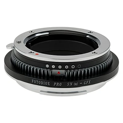 Abbildung von Fotodiox Pro Lens Mount Adapter Compatible with Sony A and Minolta AF Lenses on Fujifilm GFX G Cameras
