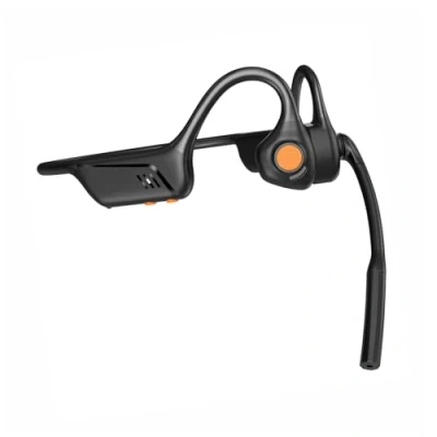 Abbildung von eppfun cutemeet 350 Open Ear Bluetooth 5.1 Kopfhörer mit dual Mikrofon/Sprecher, CVC 8.0 Rauschunterdrückung, APTX LL/APTX HD Sportkopfhörer für Sport, Radfahren, Laufen, Meeting
