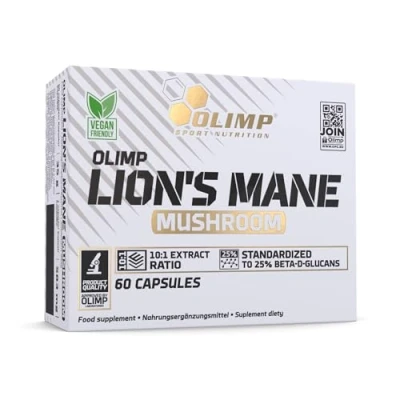 Abbildung von Olimp SPORT NUTRITION Lion&#039;s Mane Mushroom 60 Kapseln