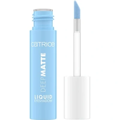 Abbildung von Catrice Deep Matte Liquid Eyeshadow, Lidschatten, Nr. 020, Blau, langanhaltend, Expressergebnis, hochpigmentiert, vegan, wasserfest, ohne Mikroplastikpartikel, Nanopartikel frei, 1er Pack (4ml)