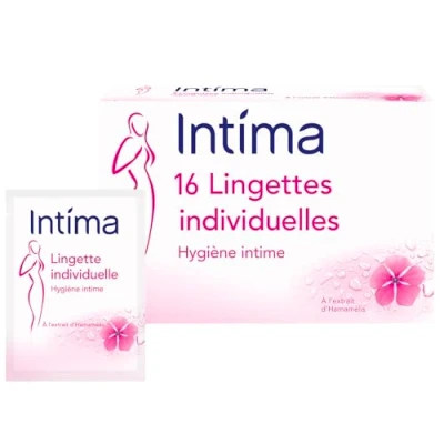 Abbildung von Intima Hamamelis Reinigungstücher, 2 Packungen mit je 16 Tüchern
