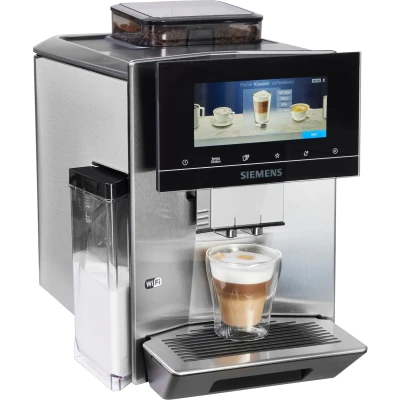Abbildung von SIEMENS Kaffeevollautomat &quot;EQ900 TQ903D43, intuitives 6,8&quot; TFT Display, Geräuschreduzierung&quot;, App Steuerung, Barista Modus, AromaSelect, 3 Profile, edelstahl