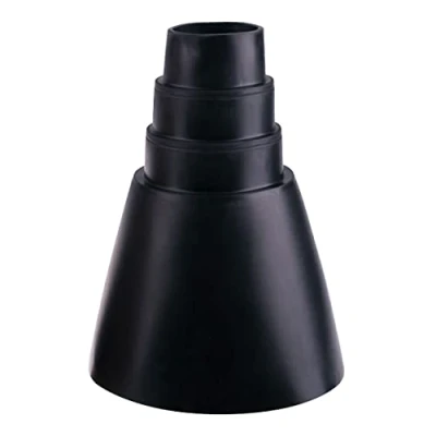 Abbildung von DUR line Universal Gummi Manschette Schwarz 32 60 mm Durchmesser Superelastisch und UV beständig Abdichten von Antennenmasten (Dachziegel Abdichtung Manschette)