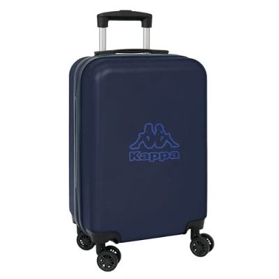 Abbildung von Kappa Blue Night Kabinentrolley, 50,8 cm, Koffer mit Rädern, Sicherheitsschloss, Leichter Koffer, 34,5 x 20 55 Marineblau, Estándar, Lässig