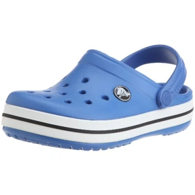 Abbildung von Crocs Crocband Kids, Unisex Kinder Clogs, Blau (Sea Blue), 19/21 EU