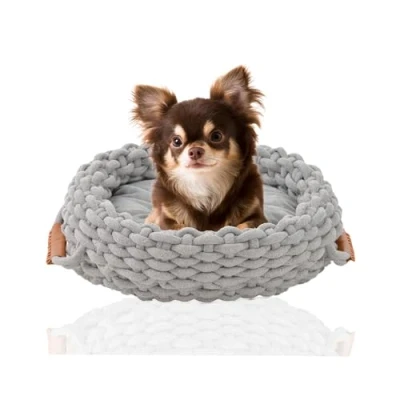 Abbildung von Rohrschneider Tierbett Kuscheliges Hunde &amp; Katzenbett, Wahre Tierliebe: flauschig und rund
