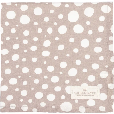 Abbildung von Greengate Neva Stoffserviette beige 40x40cm