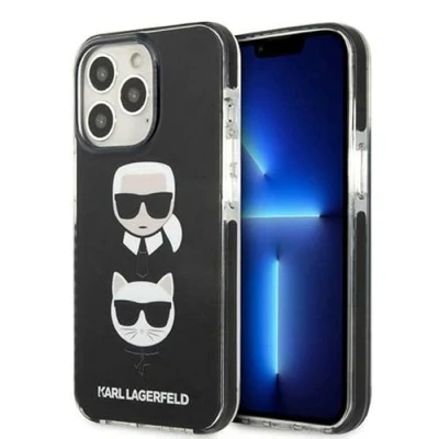 Abbildung von Karl Lagerfeld KLHCP13XTPE2TK Hülle für iPhone 13 Pro Max 6,7&quot; hardcase schwarz/