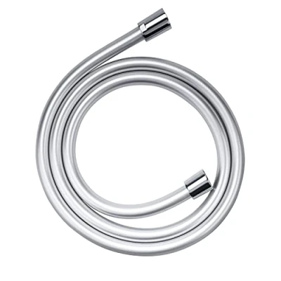 Abbildung von Duschschlauch 1,6m YEAUPE PRO Brauseschlauch mit Verdrehschutz, 160 cm, Standard 1/2&quot; Anschluss, Flexibel &amp; knickfest, Trinkwassergerecht druckgeprüft, Silber