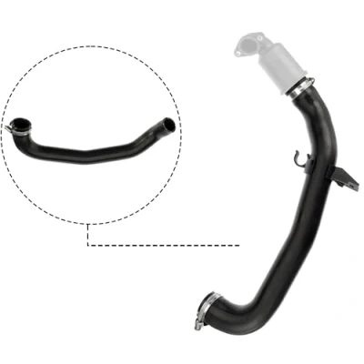 Abbildung von GATES 05 4174 Kühlerschlauch EPDM (Ethylen Propylen Dien Kautschuk) FORD: KA Schrägheck
