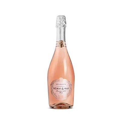 Abbildung von SCAVI &amp; RAY Prosecco Rose Spumante DOC (1 x 0,75 Liter) Schaumwein aus Italien Extra trocken italienischer Glera und Pinot Noir Traube Fruchtige Noten von Birne, Zitrusfrüchten Himbeeren