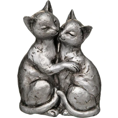 Abbildung von Ambiente Haus Dekofigur &quot;Katzen Paar&quot;, Höhe 15 cm
