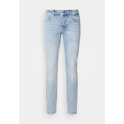 Abbildung von Calvin Klein Herren Jeans Hose Slim mit Stretch, Blau (Denim Light), 32W/32L