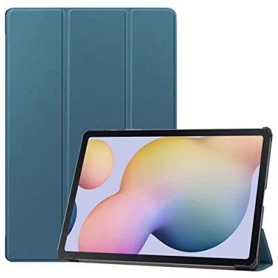 Abbildung von Lobwerk Schutzhülle für Samsung Galaxy S7 Plus Tab S T970 T975 12.4 Zoll Slim Case Etui mit Standfunktion und Auto Sleep/Wake Funktion Grün