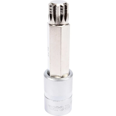 Abbildung von YATO YT 04357 Steckschlüsseleinsatz 1/2 3120 M17 Chrom Vanadium Stahl Spline