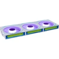 Abbildung von Lian Li UNI FAN SL INF Wireless Lüfter 120mm Weiß 3er Pack PWM Gehäuselüfter mit Controller, ARGB Beleuchtung &amp; Unendlichkeitsspiegel, Stecksystem, Hoher Airflow, Leise