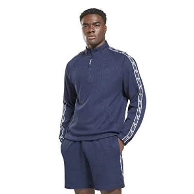 Abbildung von Reebok Herren Vector Tape 1/4 Zip Sweatshirt