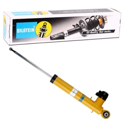 Abbildung von BILSTEIN 20 282165 Stoßdämpfer Hinterachse Gasdruck Zweirohr Dämpfer nicht federtragend unten Auge, oben Stift VOLKSWAGEN: Golf 7 Schrägheck
