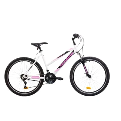 Abbildung von F.lli Schiano Women&#039;s Range Mountainbike, Weiß Rosa, 26 Zoll