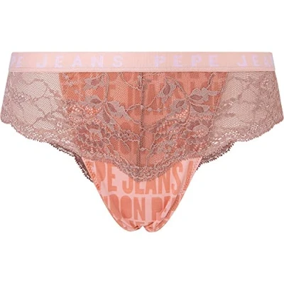 Abbildung von Pepe Jeans Damen Allover Logo Brazilia Bikini Style Underwear, Orange (Maple Sugar), S