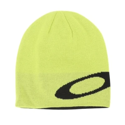 Abbildung von Oakley Herren Ellipse Beanie Mütze, Hellgrün, Einheitsgröße