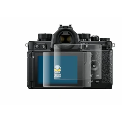 Abbildung von BROTECT 2 Stück Full Cover Schutzfolie für Nikon Z F Screen Displayschutz Folie [3D Curved, Anti Fingerprint, Kristall Klar]