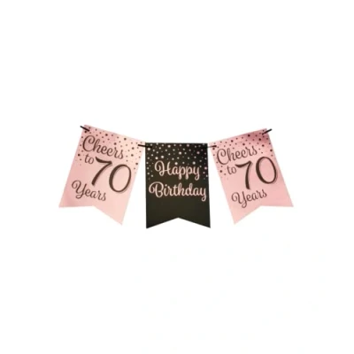 Abbildung von Slinger Jubel auf 70 Jahre Roségold/Schwarz 6m