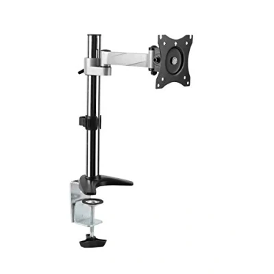Abbildung von RICOO Monitor Halterung Tisch, VESA Tischhalterung für 13 27 Zoll, Monitorhalterung 1 Arm TS0611, Bildschirmhalterung Neigbar Schwenkbar Monitorarm Bildschirm Halter Monitorhalter