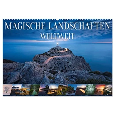 Abbildung von Magische Landschaften Weltweit (Wandkalender 2025 DIN A2 quer), CALVENDO Monatskalender