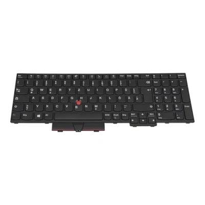 Abbildung von IPC Computer Lenovo 5N20W68192 Original Tastatur DE (deutsch) schwarz/schwarz mit Mouse Stick für ThinkPad L15 Gen 1 (20U7/20U8), (20U3/20U4)