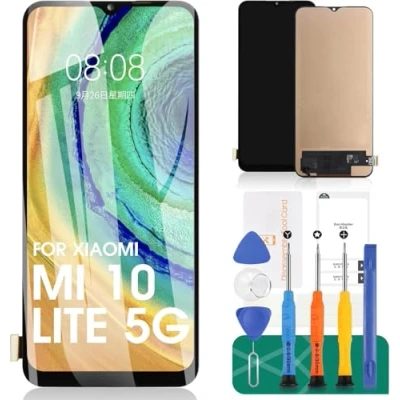 Abbildung von TFT for Xiaomi Mi 10 Lite 5G LCD Display Repair Kits Touch Screen Digitizer Assembly Replacement (NOT Fingerprint Function)